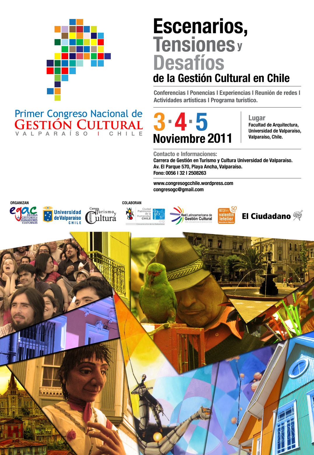 Primer Congreso nacional de gestión cultural Chileno